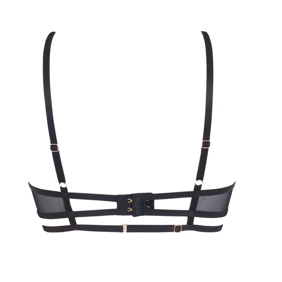 Bluebella Rafaela Bra black size 38ddd/f - Picture 2 of 5